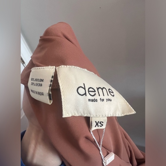 Deme by Gabriella x REVOLVE Pearl Gown in Brown - Picture 10 of 10